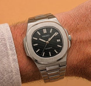Seiko Mod Nautilus - Noir