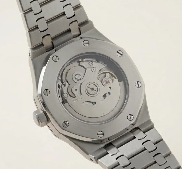 Seiko Mod Royal Oak - Blanc