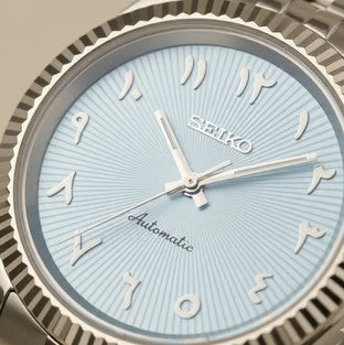 Seiko Mod Arabic Dial - Bleu Claire