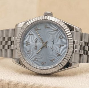 Seiko Mod Arabic Dial - Bleu Claire