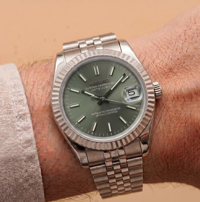 Seiko Arabic Dial - Kaki