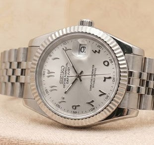 Seiko Arabic Dial - Blanc