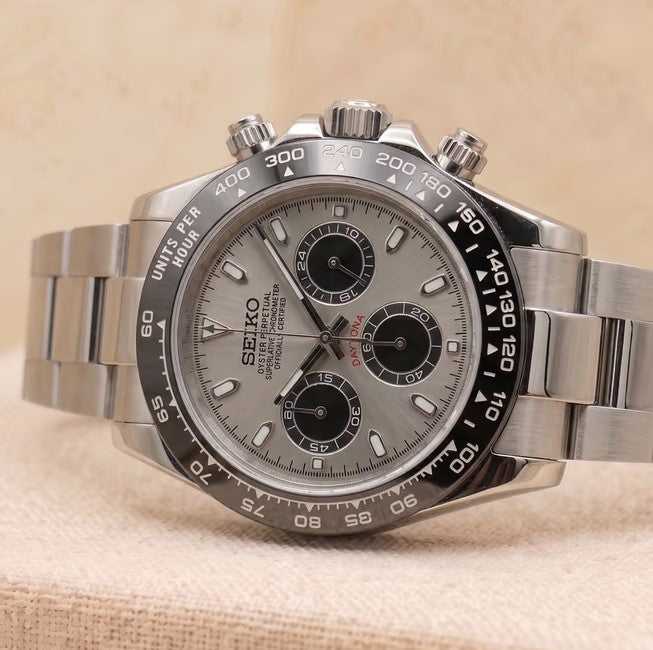 Seiko Mod Daytona - Champagne