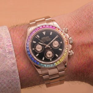Seiko Mod Daytona Rainbow