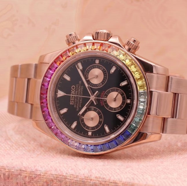 Seiko Mod Daytona Rainbow