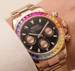 Seiko Mod Daytona Rainbow