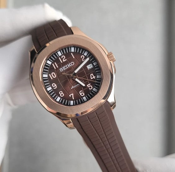 Seiko Mod Aquanaut - Marron