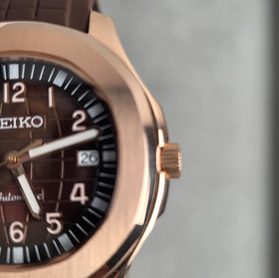 Seiko Mod Aquanaut - Marron