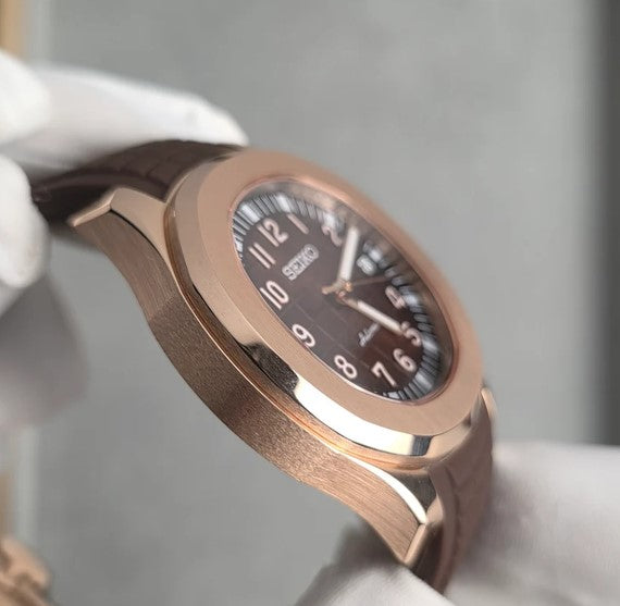 Seiko Mod Aquanaut - Marron