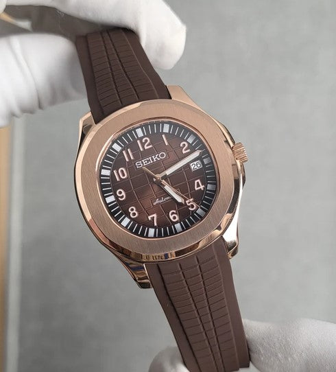 Seiko Mod Aquanaut - Marron